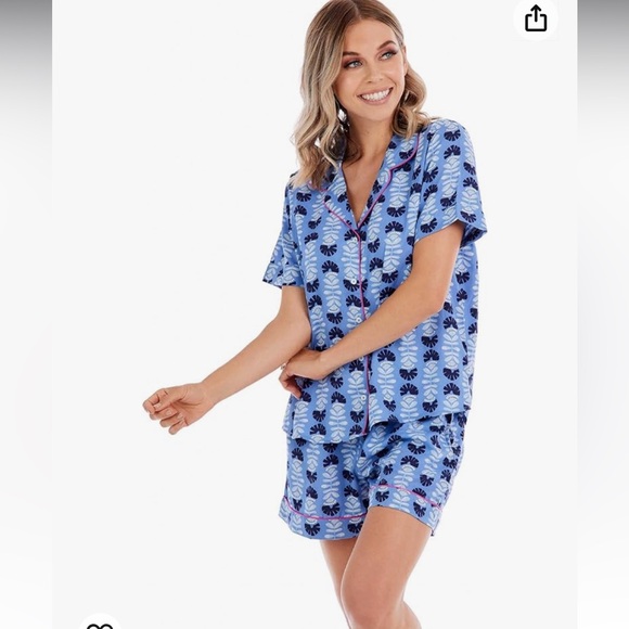 Mud Pie Women’s Julianna Pajama Set - Picture 2 of 6